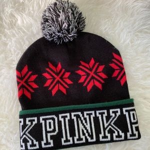 PINK beanie